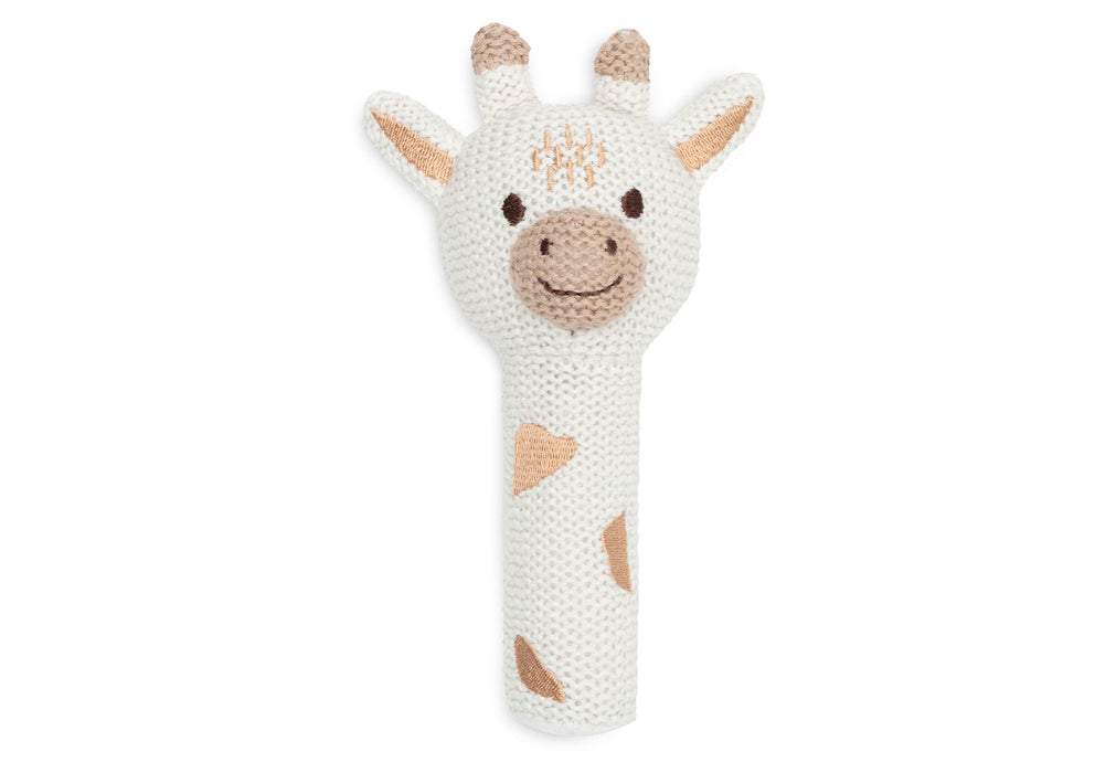 Jollein Skallra Stickad Giraff