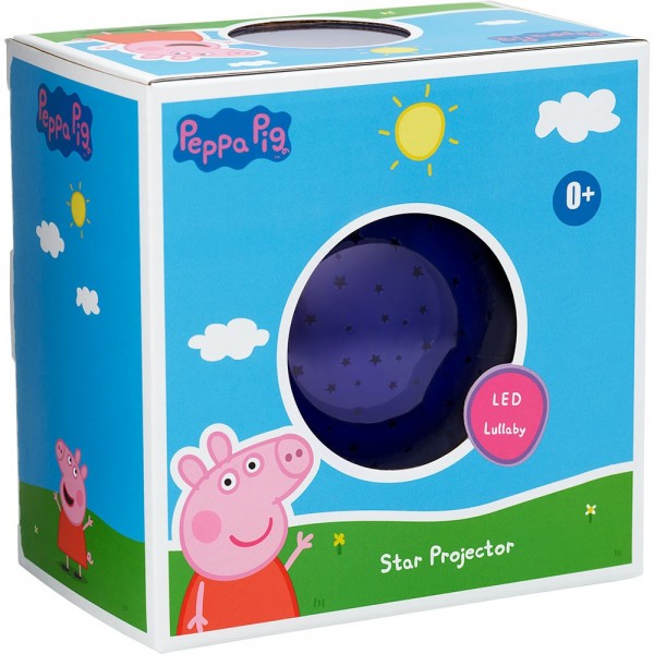 Greta Gris Pappa Pig Nattlampa Projektor