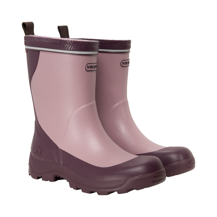 Viking Storm Gummistövlar Dusty Pink/Grape