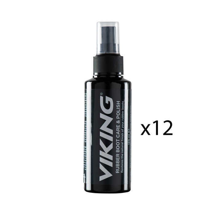 Viking Rubber Boot Care Spray 12 Pcs Gummistövlar Black