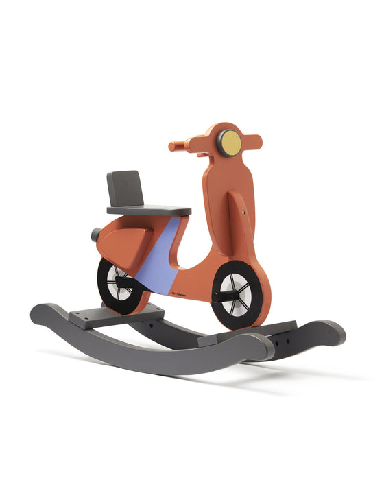 Kids Concept Gunghäst Scooter Rostfärgad