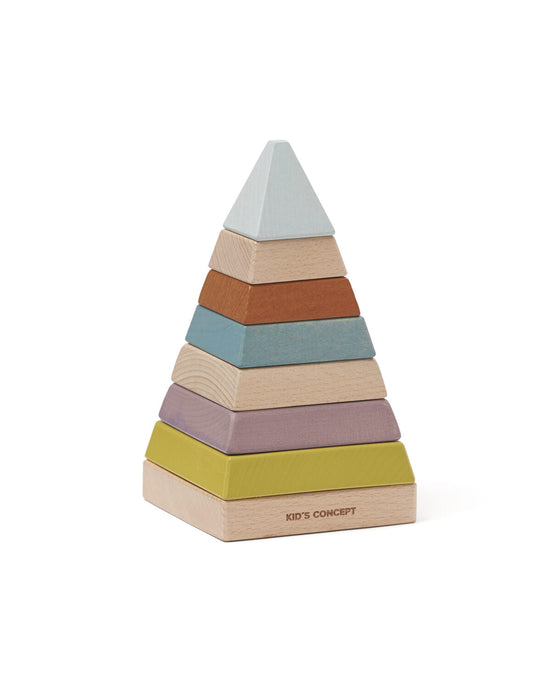 Kids Concept Plocktorn Pyramid Multi Neo