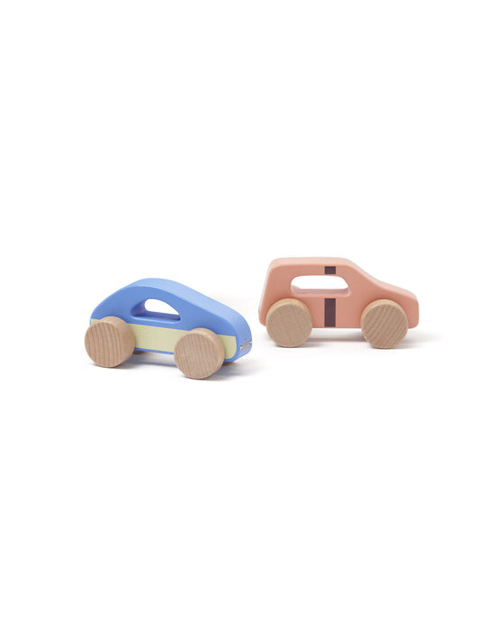 Kids Concept 2-pack Bilar Med Garage