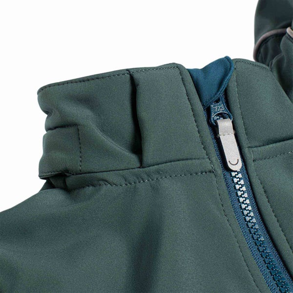 Viking Play Softshell Jacket Dark Green Mörkgrön