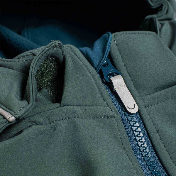 Viking Play Softshell Jacket Dark Green Mörkgrön