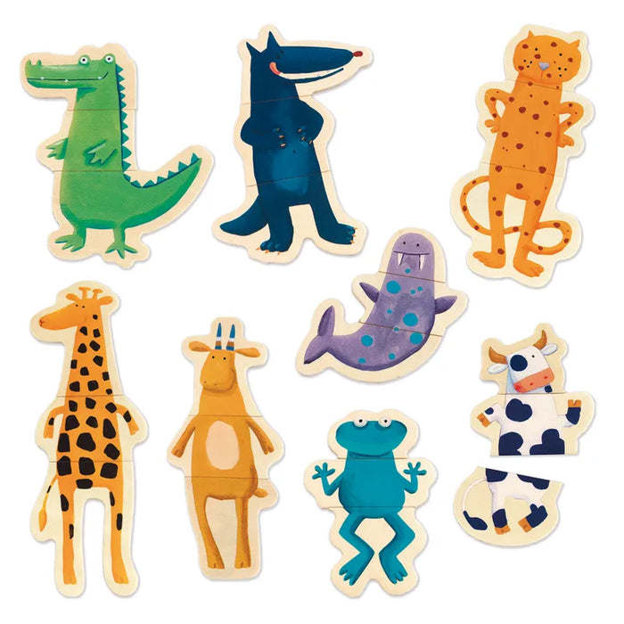 Djeco Crazy Animals Magnetpussel