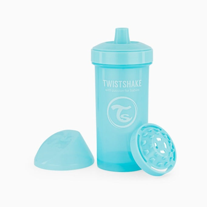 Twistshake Pipflaska utan Handtag Kid Cup 360ml Blå