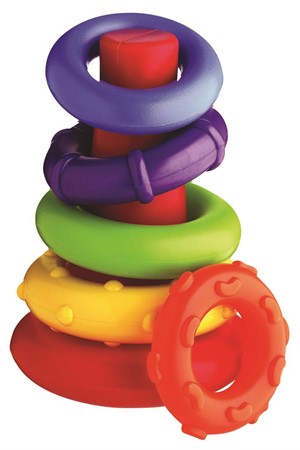 Playgro Sort And Stack Ringpyramid Aktivitetsleksak