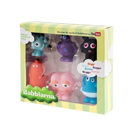 Babblarna- Plastfigurer 6-pack