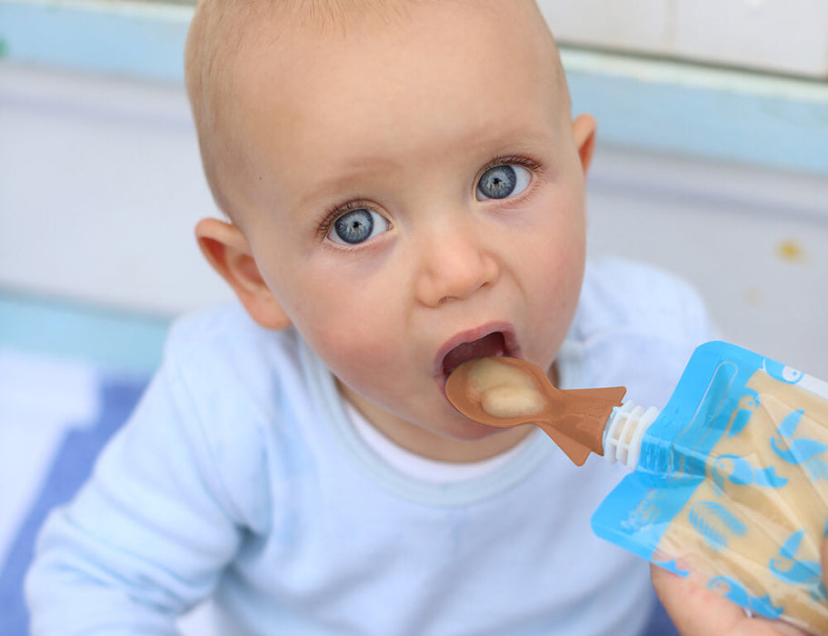 CherubBaby Skedar till matpåsar/klämmisar 2-pack