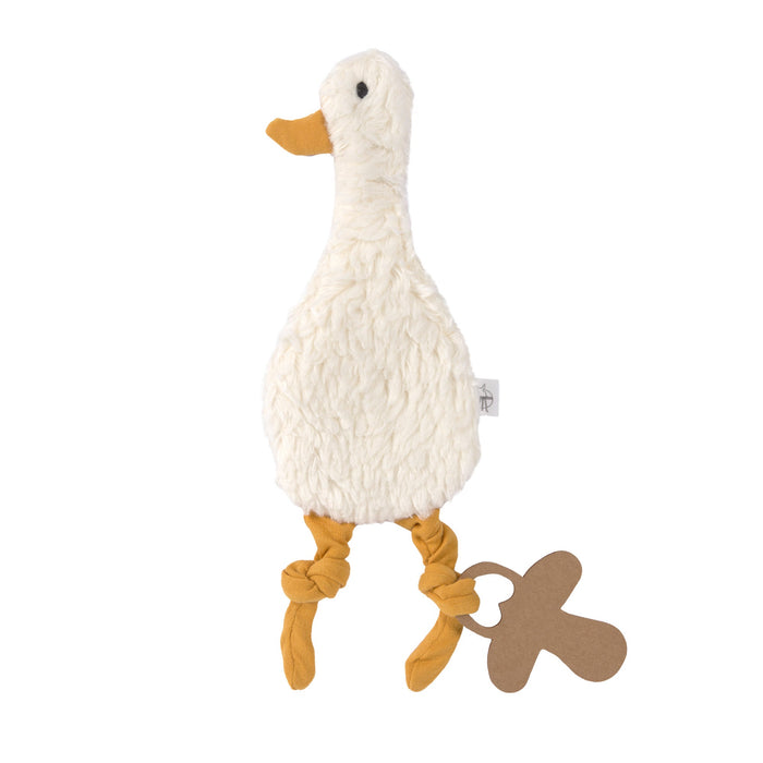 Lässig Snuttefilt Napphållare Knitted GOTS Tiny Farmer Goose