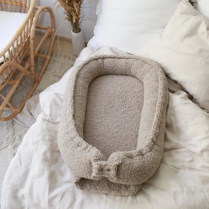 Babyly Babynest All Teddy Taupe