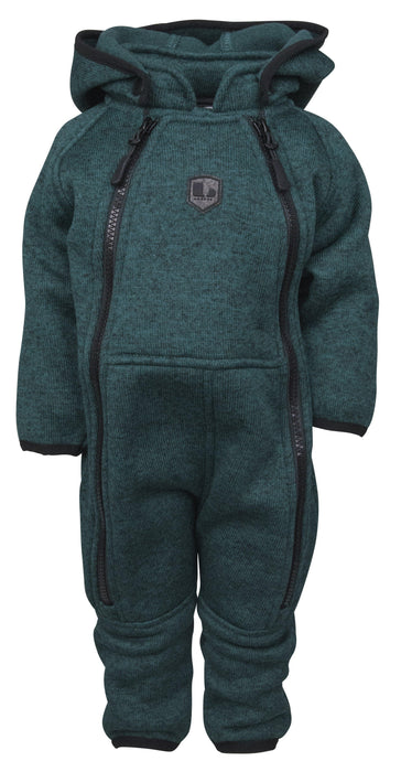 Lindberg Bormio Fleeceoverall Baby Dark Teal