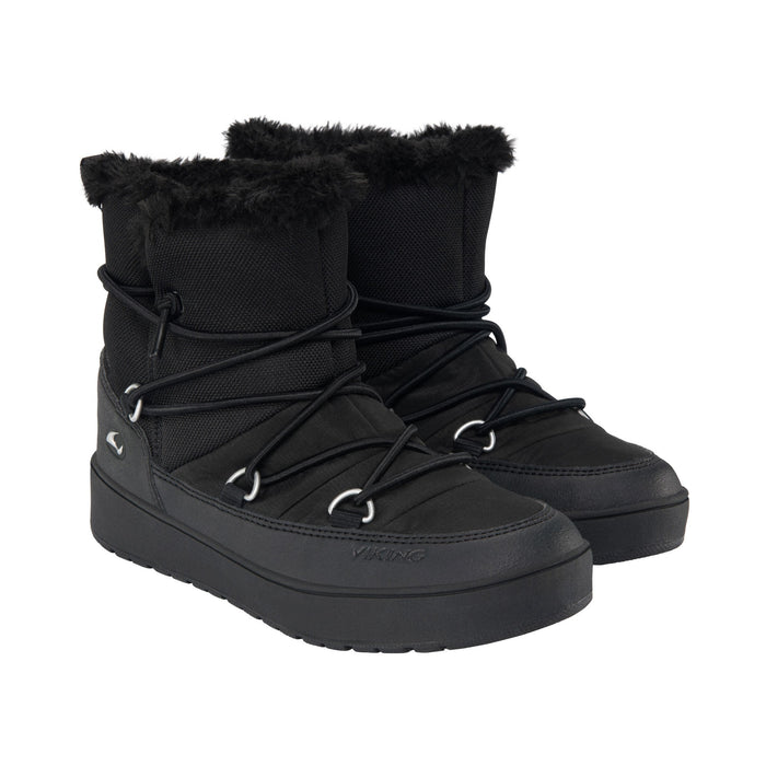 Viking Snofnugg Vinterkängor Mid GTX Warm Black