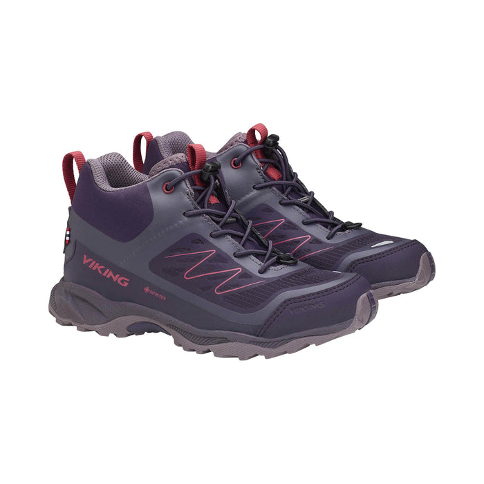 Viking Tind Mid GTX Mid Grey / Ruby Red