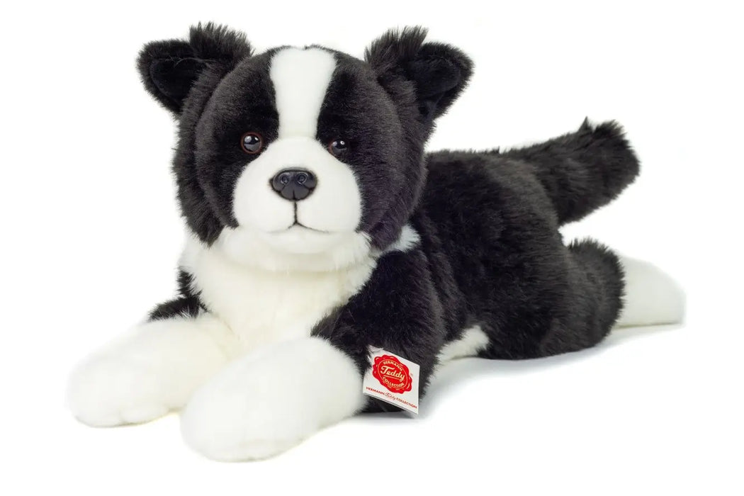 Teddy Herrmann Gosedjur Hund BorderCollie Svart Vit 45 cm