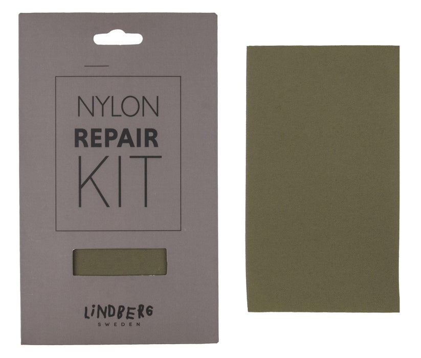 Lindberg Reparationskit Lagningslappar Nylon Olive