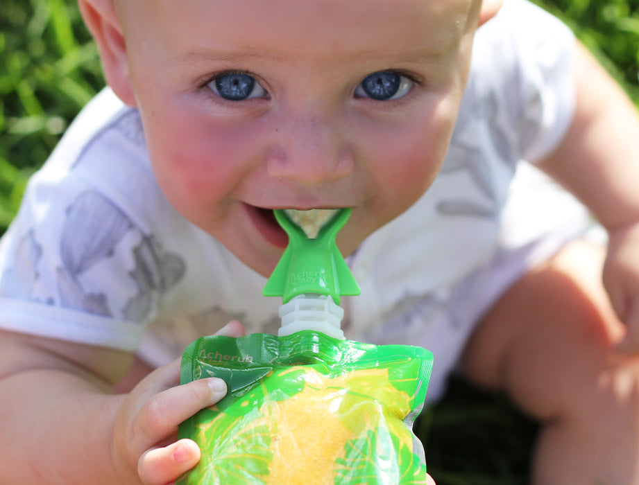 CherubBaby Skedar till matpåsar/klämmisar 2-pack