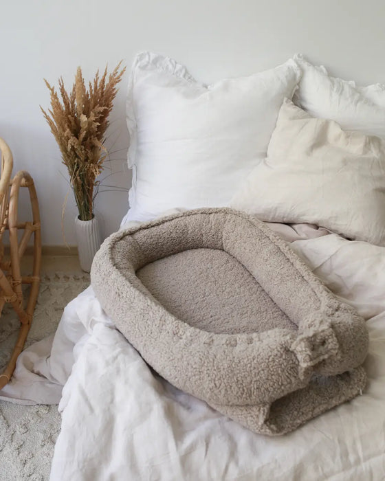 Babyly Babynest All Teddy Taupe