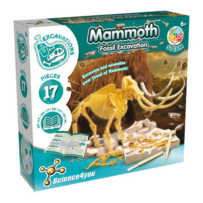 Science4you - Mammut fossil utgrävning Experiment