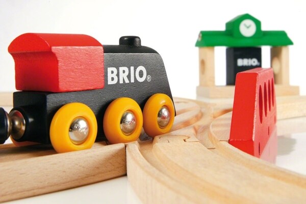 BRIO Klassiskt Figurset 8 Tågräls Kit