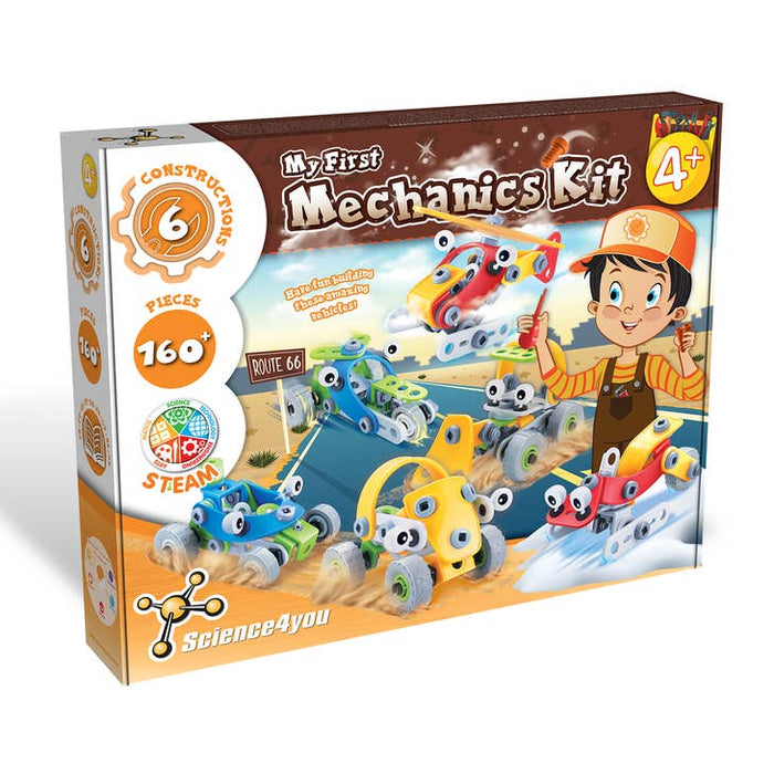 Science4you- Mekaniskt Kit Olika Fordon