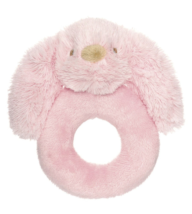 Teddykompaniet Lolli Bunnies Skallra Rosa