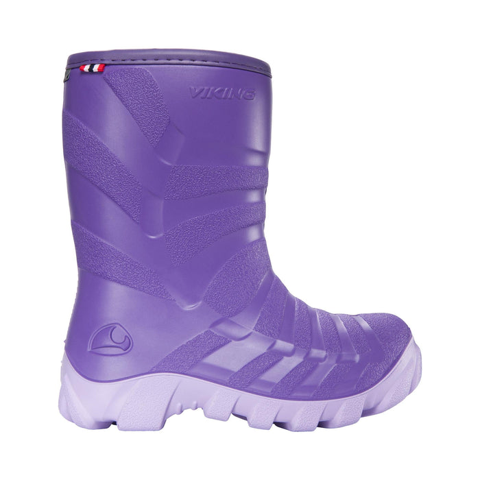 Viking Ultra Warm Fodrade Gummistövlar Violet