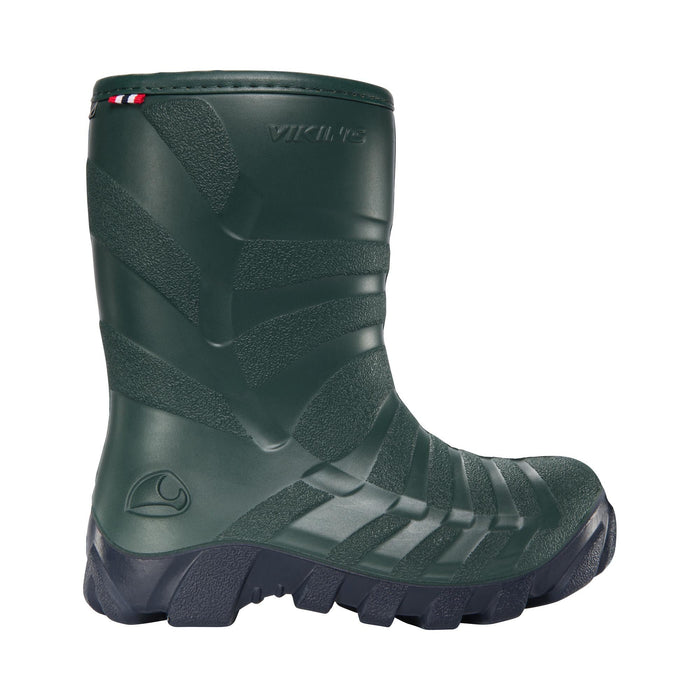 Viking Ultra Warm Fodrade Gummistövlar Dark Green