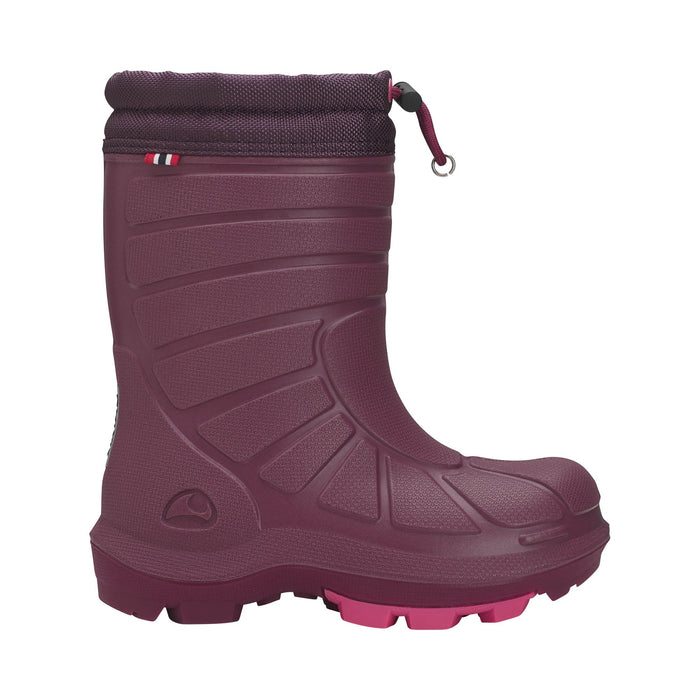 Viking Extreme Warm Fodrade Gummistövlar Dark Pink