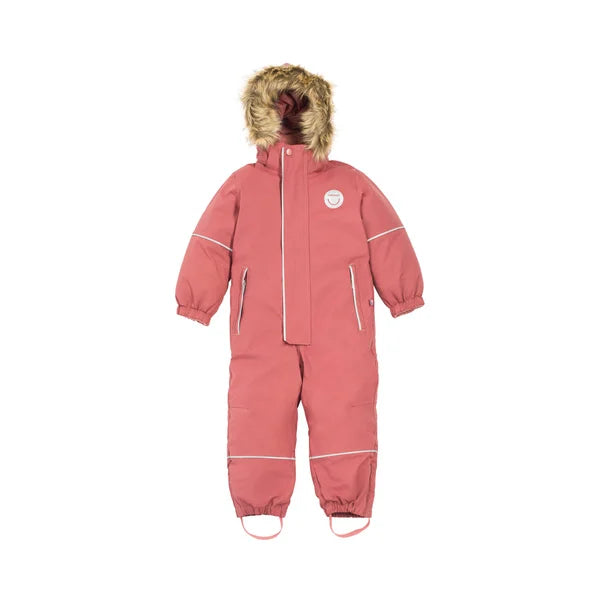 Viking Play Winter Playsuit Thermal Dark Pink