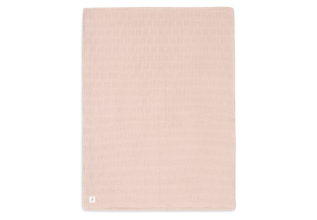 Jollein Filt 75x100cm Grain knit Wild Rose/Velvet