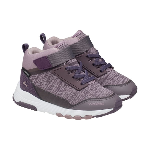 Viking Sneaker Arendal Mid GTX Plum/Dusty Pink