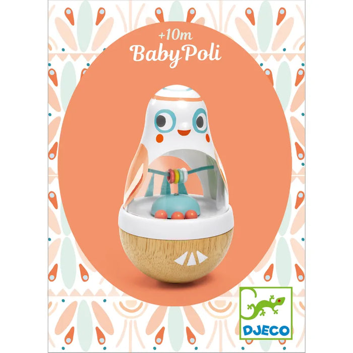 Djeco Baby White Poli Vippleksak