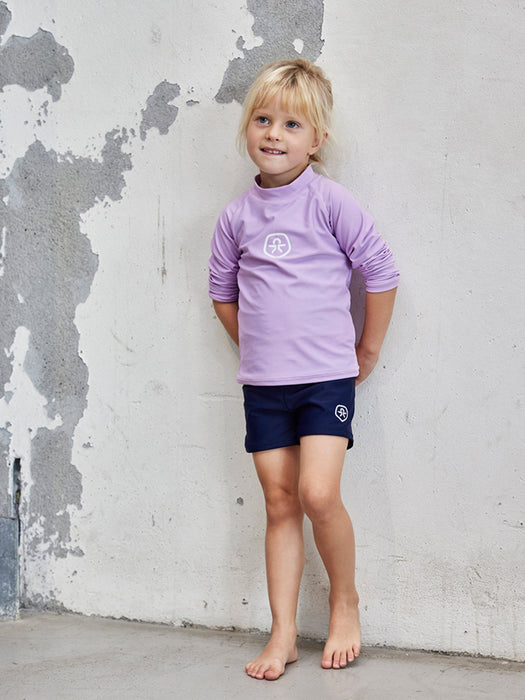 Color Kids Shorts Solid Dress Blues