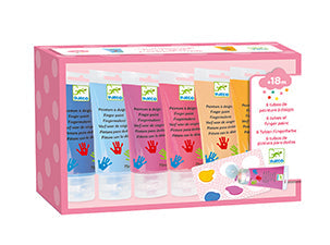 Djeco Fingerfärg Sweet 6-Pack