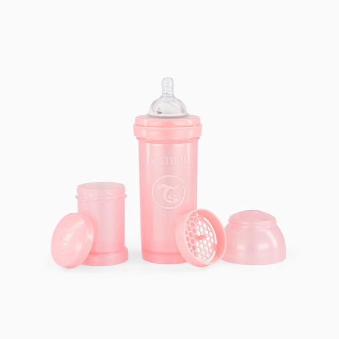 Twistshake Anti-Kolik Nappflaska 260ml Pearl Pink