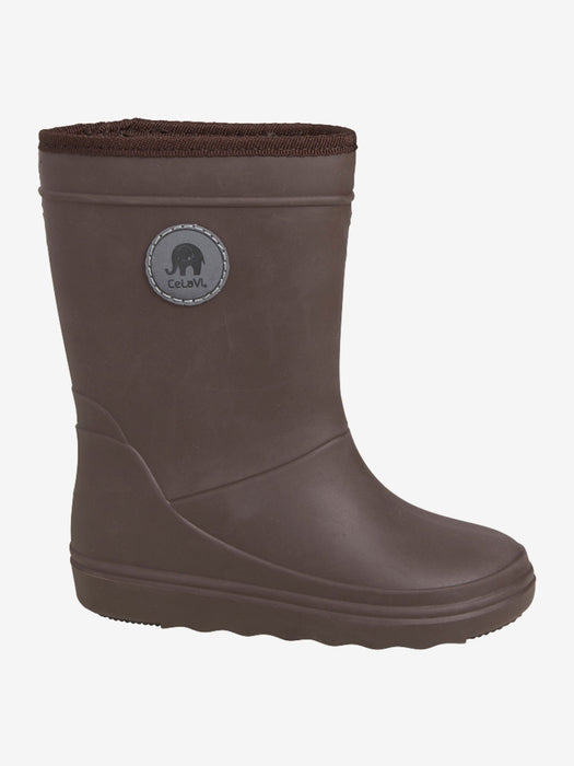 CeLaVi Thermo Boots Fodrade Gummistövlar Coffee Quartz