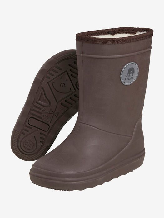 CeLaVi Thermo Boots Fodrade Gummistövlar Coffee Quartz