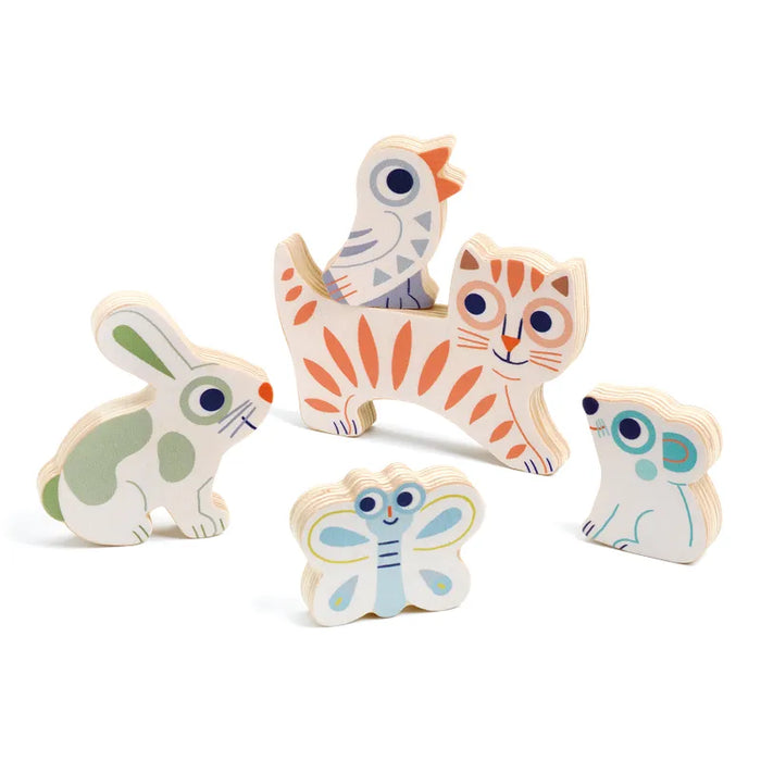 Djeco BabyAnimali Relief Pussel