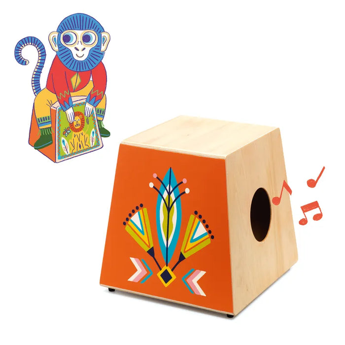 Djeco Cajón Musikinstrument