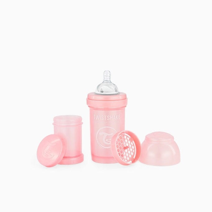 Twistshake Anti-Kolik Nappflaska 180ml Pearl Pink