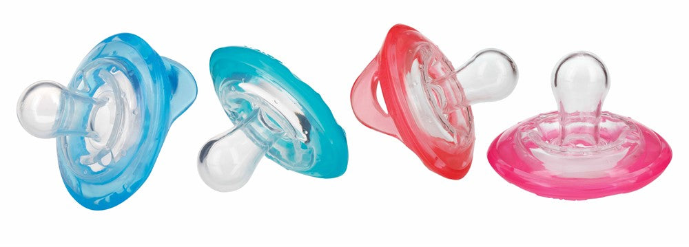 Nuby Soother Napp Flex Classic Cherry 0-6m