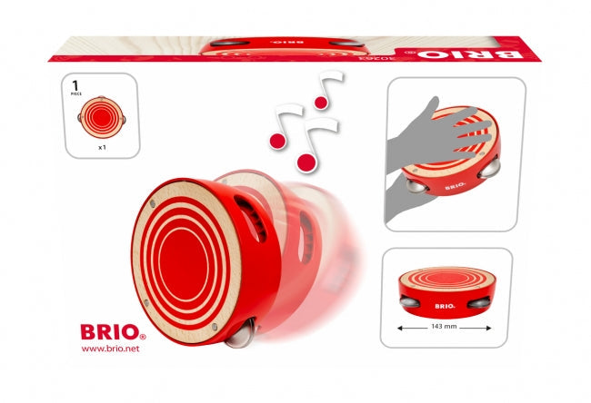 BRIO Musical Tambourine