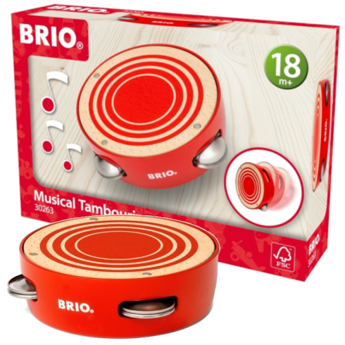 BRIO Musical Tambourine