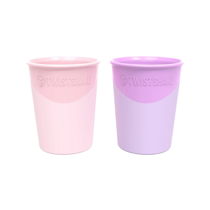 Twistshake Mugg 2-pack 170ml Rosa & Lila