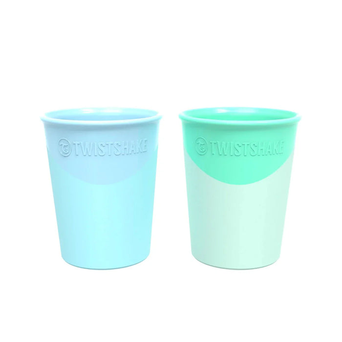 Twistshake Mugg 2-pack 170ml Blå & Grön