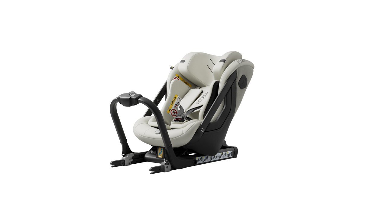 Axkid One 3  Bilbarnstol Beachgrass Beige