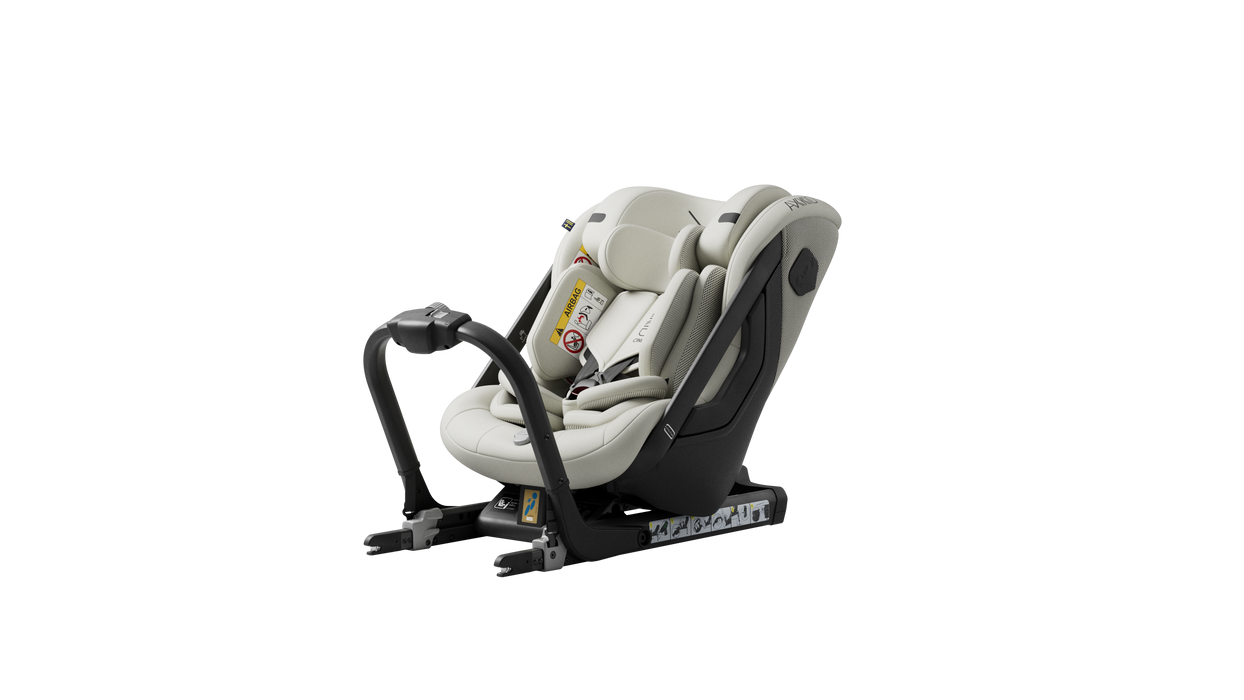 Axkid One+ 3  Bilbarnstol Beachgrass Beige