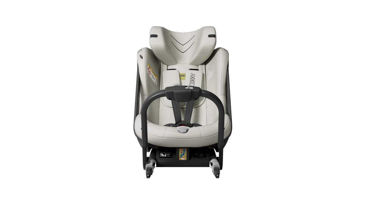 Axkid One+ 3  Bilbarnstol Beachgrass Beige